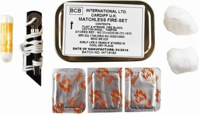 BCB Adventure podpalovací sada Matchless Fire Set MOD BCB Adventure podpalovací sada Matchless Fire Set MOD