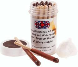 BCB Adventure zápalky Survival Matches NO 4 MK3