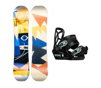 Beany Bonjour dětský snowboard + Gravity Cosmo vázání Beany Bonjour dětský snowboard + Gravity Cosmo vázání