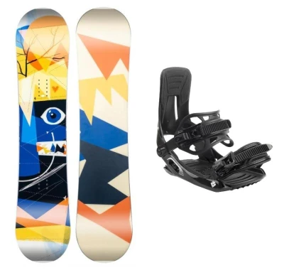 Beany Bonjour dětský snowboard + Hatchey Tactic vázání Beany Bonjour dětský snowboard + Hatchey Tactic vázání