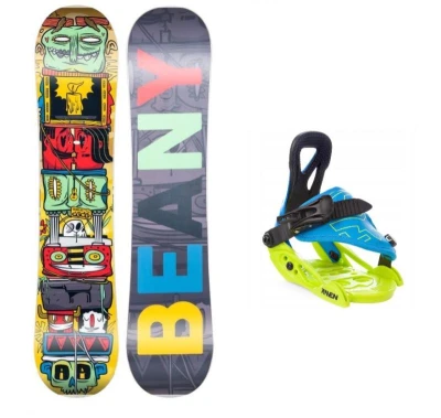 Beany Coco dětský snowboard + Raven s160 dětské snb vázání Beany Coco dětský snowboard + Raven s160 dětské snb vázání