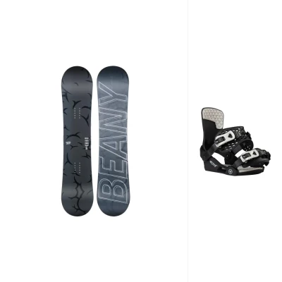 Beany Dust juniorský snowboard + Gravity Wildcat black vázání