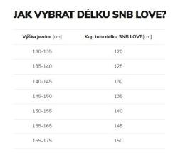 Beany LOVE dívčí snowboard + Beany Junior vázání