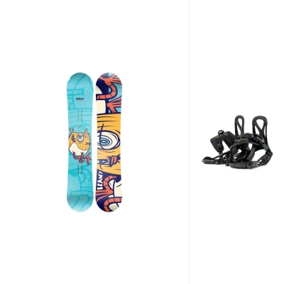 Beany MAD CHICK dětský snowboard + Beany Kido dětské vázání