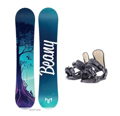 Beany Swing dětský/juniorský snowboard + Beany Junior vázání Beany Swing dětský/juniorský snowboard + Beany Junior vázání