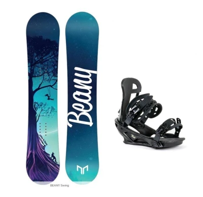 Beany Swing dětský/juniorský snowboard + Beany Trust vázání Beany Swing dětský/juniorský snowboard + Beany Trust vázání