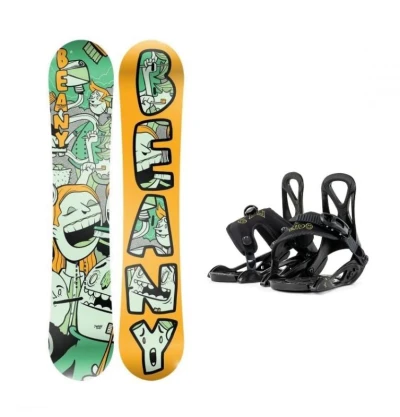 Beany TOOTHIE dětský snowboard + Beany Kido dětské vázání Beany TOOTHIE dětský snowboard + Beany Kido dětské vázání