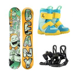 Beany TOOTHIE dětský snowboard + Beany Kido vázání + Beany Joker boty