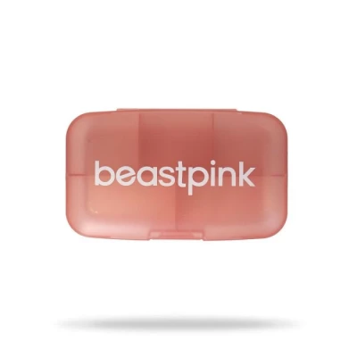 GymBeam BeastPink Daily PillBox Pink