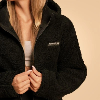 BeastPink Dámska bunda Hoodie Bliss Black