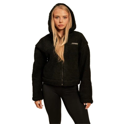 BeastPink Dámska bunda Hoodie Bliss Black