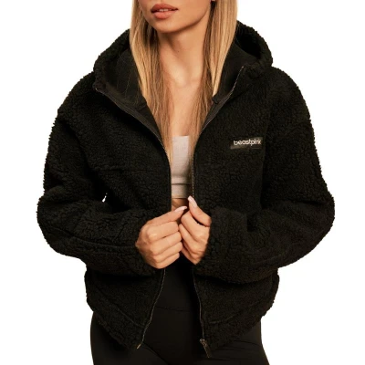 BeastPink Dámska bunda Hoodie Bliss Black
