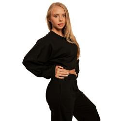 BeastPink Dámská mikina Cropped Bliss Black