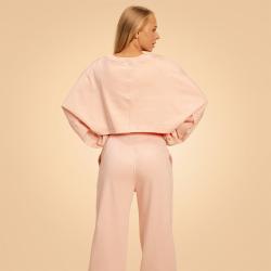 BeastPink Dámská cropped mikina Bliss Pink