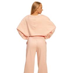 BeastPink Dámská cropped mikina Bliss Pink