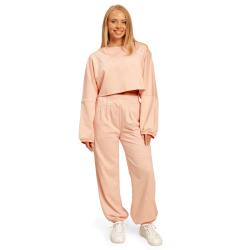 BeastPink Dámská cropped mikina Bliss Pink