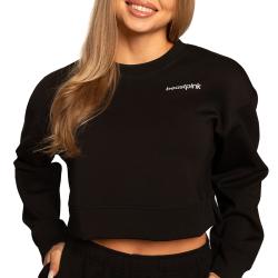 GymBeam BeastPink Dámská mikina Grace Black