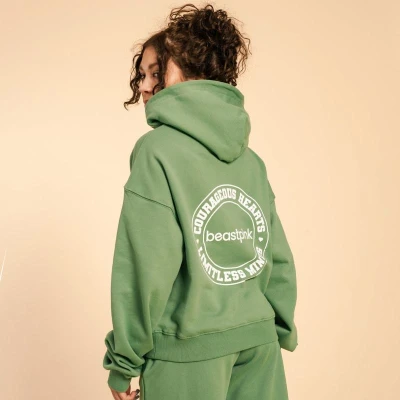 BeastPink Dámská mikina Serenity Olivine