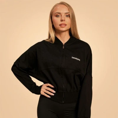 BeastPink Dámská mikina Zip-Up Bliss Black BeastPink Dámská mikina Zip-Up Bliss Black