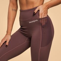 BeastPink Dámské legíny Breeze Mulberry
