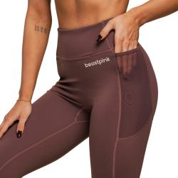 BeastPink Dámské legíny Breeze Mulberry