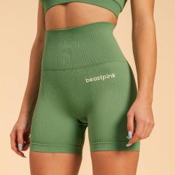 BeastPink Dámske šortky Hyper Olivine