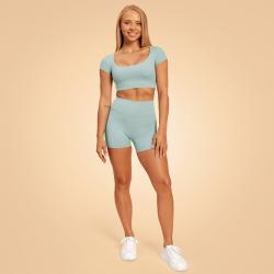 BeastPink Dámske šortky Sense Storm Blue