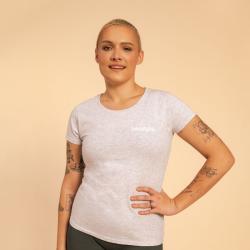 BeastPink Dámske tričko BeastPink Heather Grey