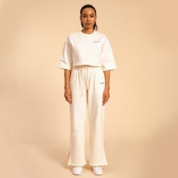 BeastPink Dámské tričko Cropped Serenity Ivory