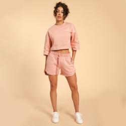 BeastPink Dámské tričko Cropped Serenity Pink