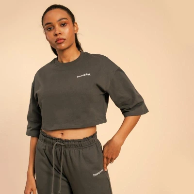 BeastPink Dámske tričko Cropped Serenity Shadow