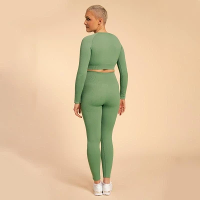 BeastPink Dámsky top Hyper Crop Top Olivine