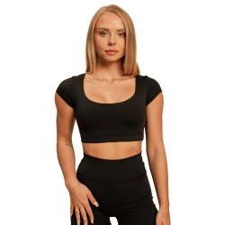 BeastPink Dámské triko Cropped Sense Black