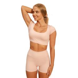 BeastPink Dámské triko Cropped Sense Pink