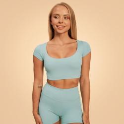 BeastPink Dámské triko Cropped Sense Storm Blue