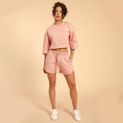 BeastPink Dámské tričko Cropped Serenity Pink