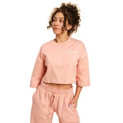 BeastPink Dámské tričko Cropped Serenity Pink