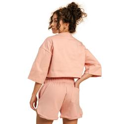 BeastPink Dámské tričko Cropped Serenity Pink