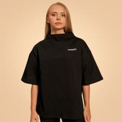 BeastPink Dámské triko Oversized Bliss Black