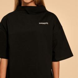 BeastPink Dámské triko Oversized Bliss Black