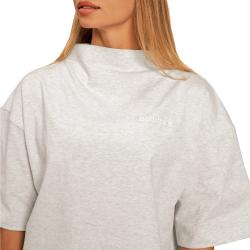 BeastPink Dámské triko Oversized Bliss Grey