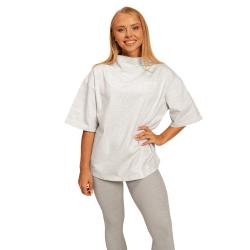 BeastPink Dámské triko Oversized Bliss Grey