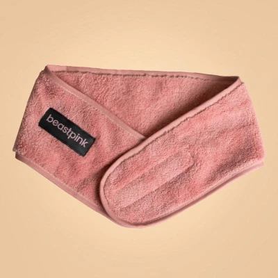 BeastPink Pink dámská kosmetická čelenka