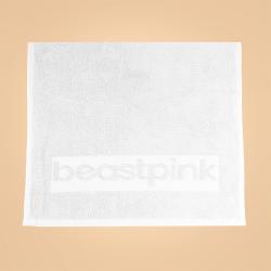 BeastPink Mini ručník do fitka White