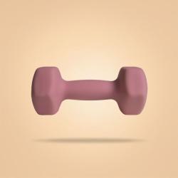 BeastPink Neoprenová jednoručka Hex 4 kg