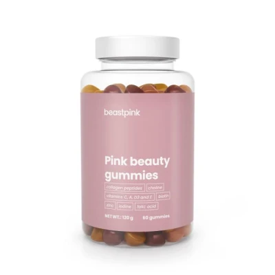 BeastPink Pink Beauty Gummies 60 kaps. BeastPink Pink Beauty Gummies 60 kaps.