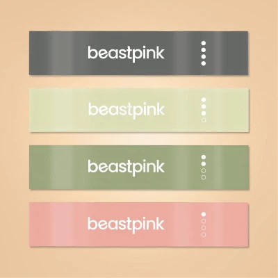 BeastPink Posilovací gumy Resistance Set