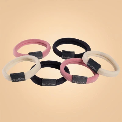 GymBeam BeastPink Set gumiček do vlasů Mix