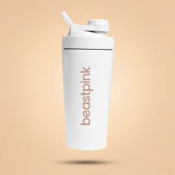 BeastPink Šejker Steel 650 ml White BeastPink Šejker Steel 650 ml White