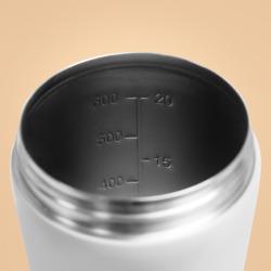 BeastPink Šejkr Steel 650 ml White